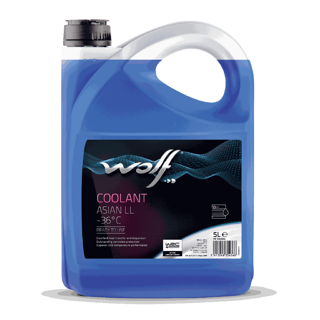 WOLF COOLANT ASIAN LL -36°C 5L