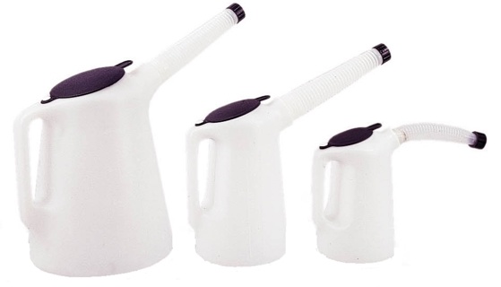 Schenkkan kunststof 1 liter afsluitbaar