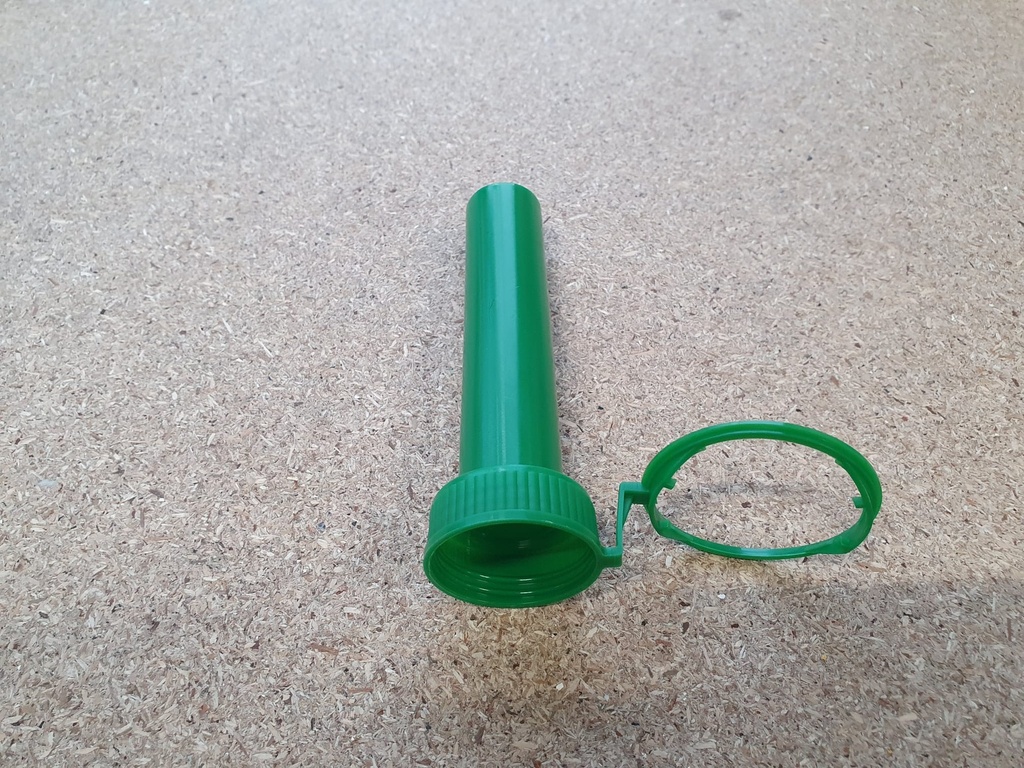 Vulpijpjes zak van 24 stuks Groen tbv Benzine