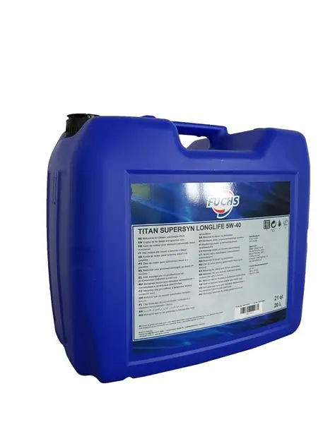 FUCHS TITAN SUPERSYN LONGLIFE 5W-40 Can 20L