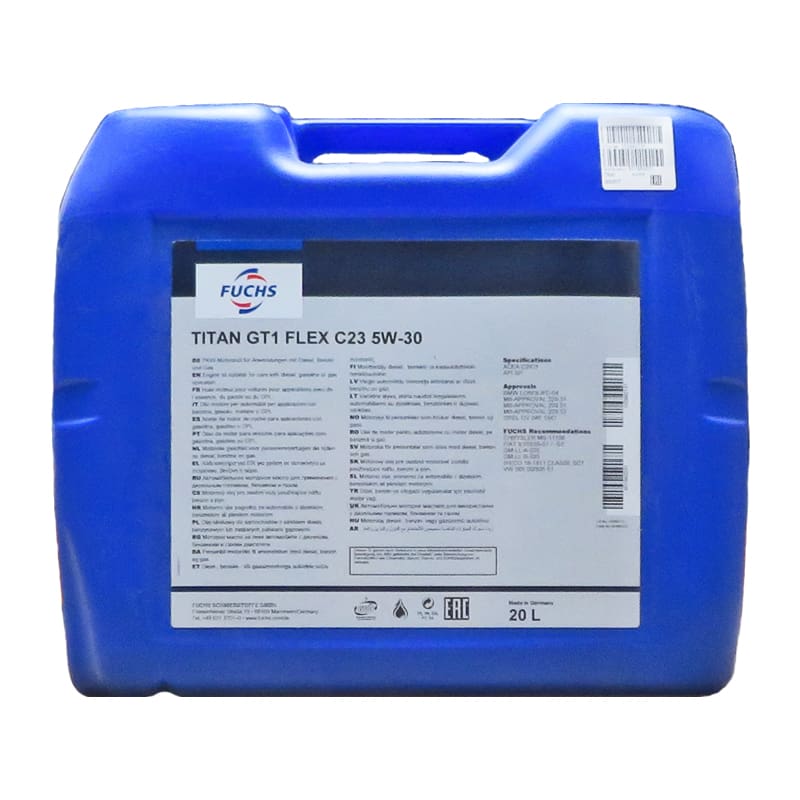 [602794017] FUCHS TITAN GT1 FLEX C23 5W-30 Can 20L