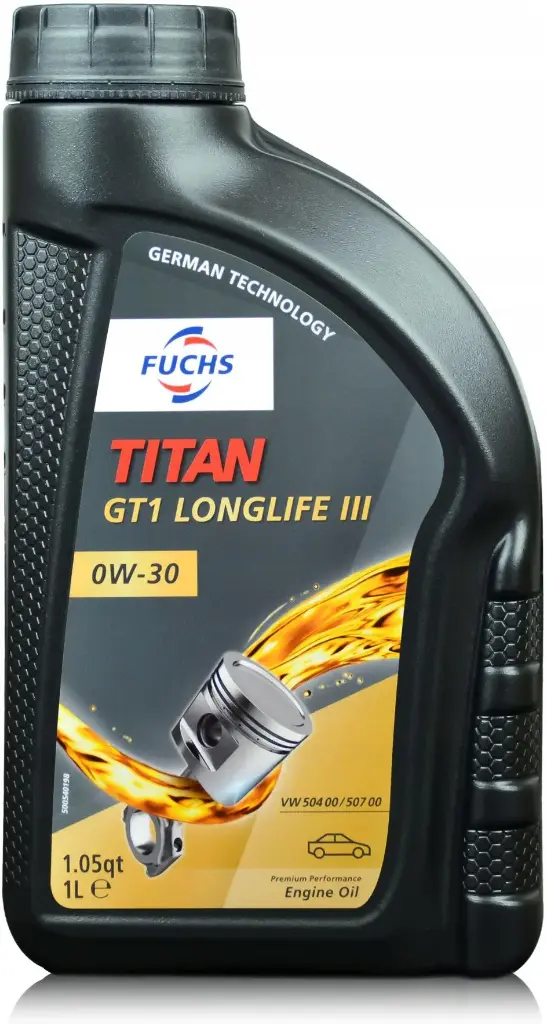 [602007780] FUCHS TITAN GT1 LONGLIFE III 0W-30 1L (Uit doos van 12) 