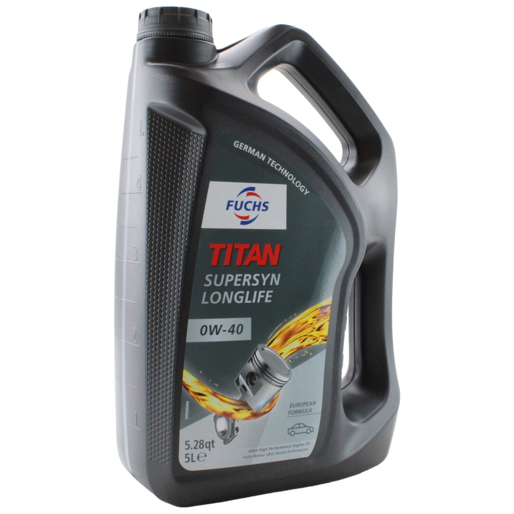 [602183613] FUCHS TITAN SUPERSYN LONGLIFE 0W-40 5L (Uit doos van 3) 