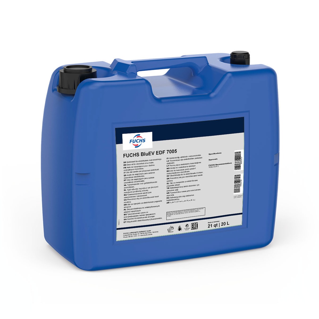 [602015204] FUCHS TITAN GT1 FLEX 952 0W-20 Can 20L
