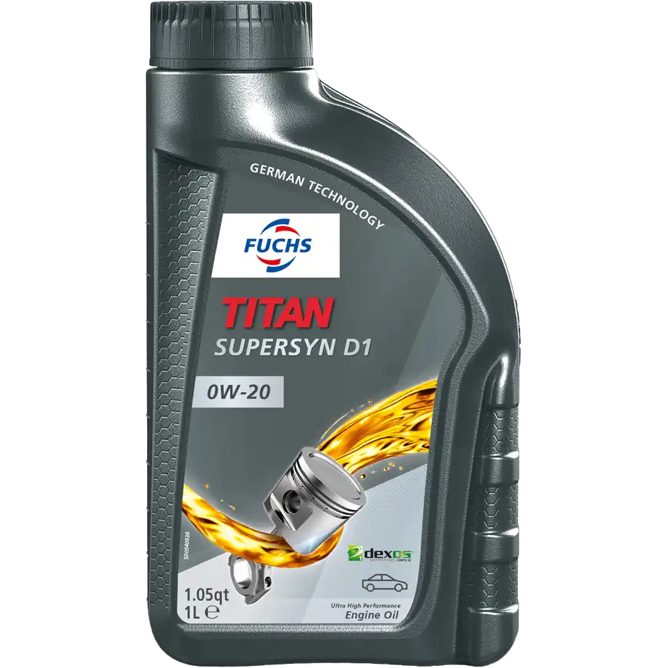 [602175298] FUCHS TITAN SUPERSYN D1 0W-20 1L (Uit doos van 12) 