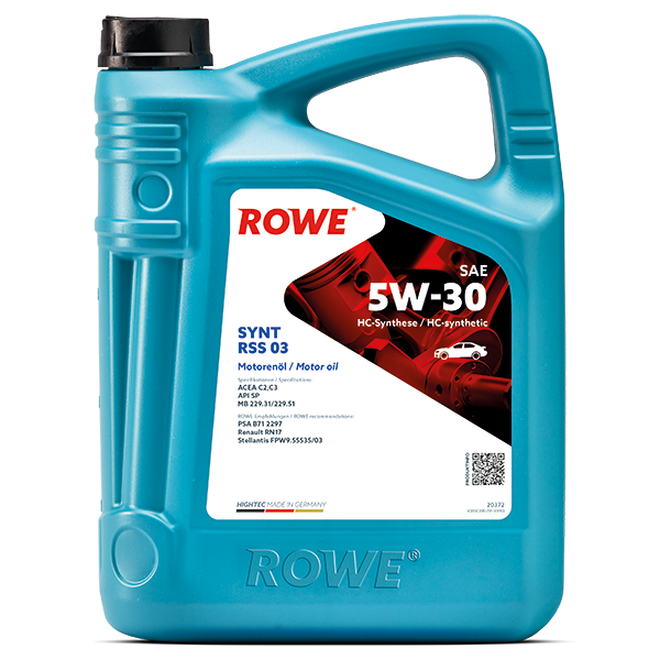 ROWE 5 ltr HIGHTEC SYNT RSS 03 SAE 5W-30 ( Stellantis )