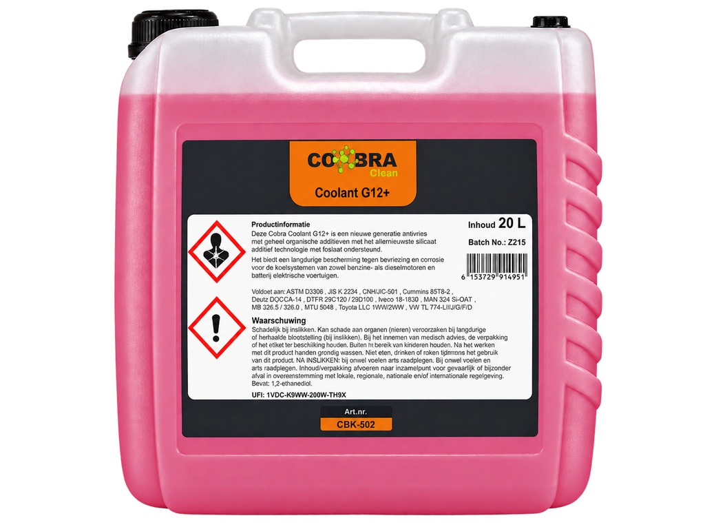  DUP100001 Dupag Coolant G12+, 20 liter 