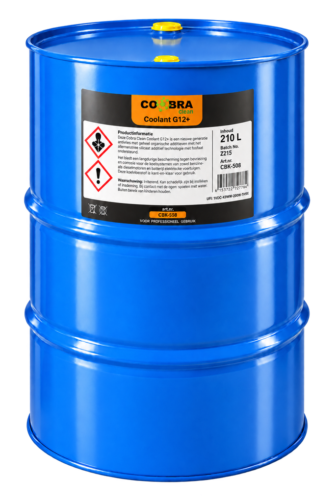 [CBK-508] COBRA CLEAN COOLANT G12+ RED, 210L