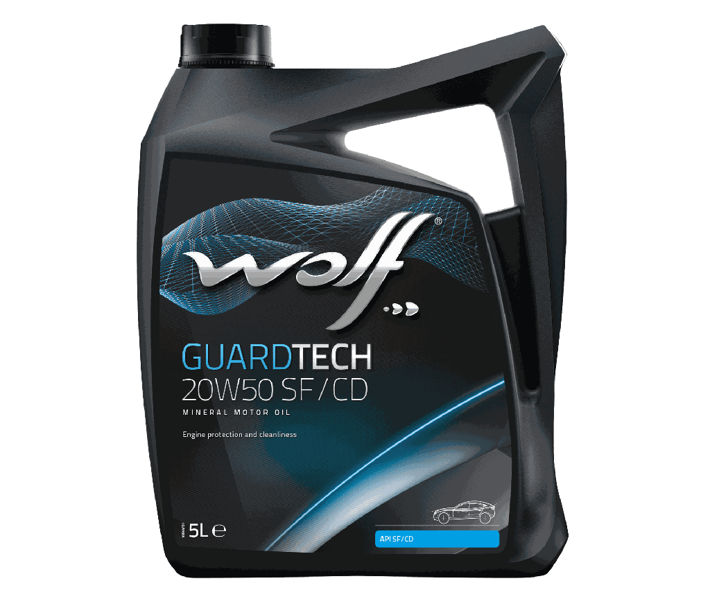 WOLF GUARDTECH 20W50 SF/CD 5L