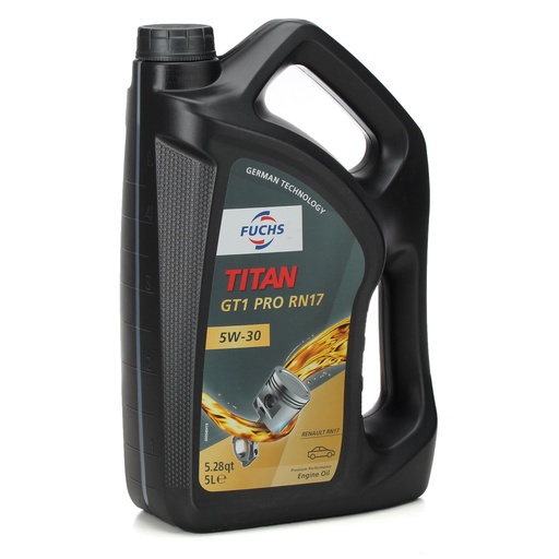 [602007704] FUCHS TITAN GT1 PRO RN17 5W-30 5L (Uit doos van 3) 